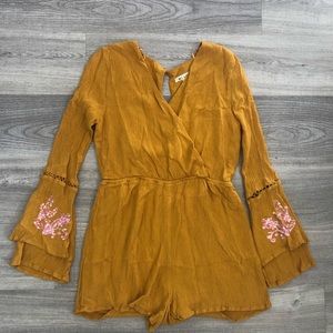 Francesca’s Yellow Romper